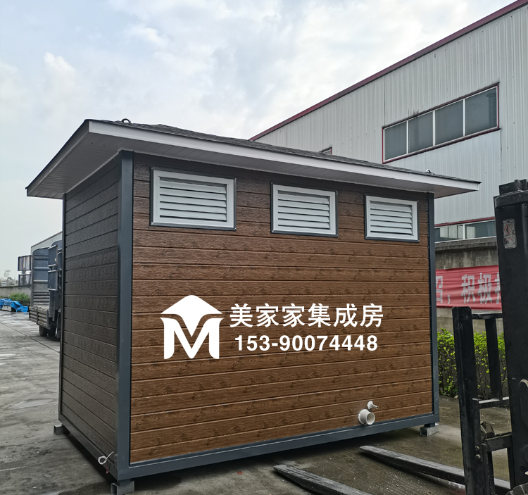 广安市前锋区肖家大院3蹲位环保厕所产品图1
