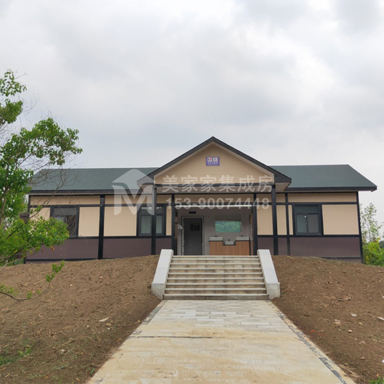 蓬安湿地公园装配式移动厕所产品图1