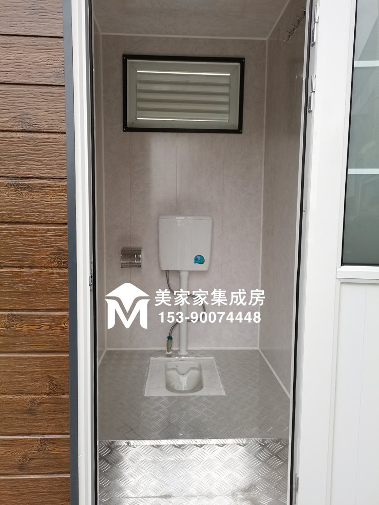 甘孜州得荣县4蹲位移动厕所产品图4