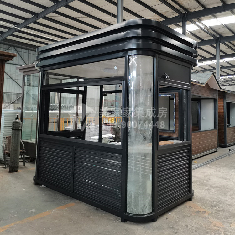 自贡圆弧钢结构岗亭产品图3