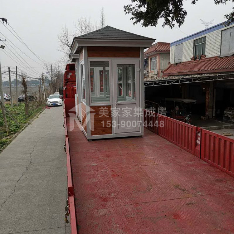 眉山丹棱景区雕花板岗亭产品图4