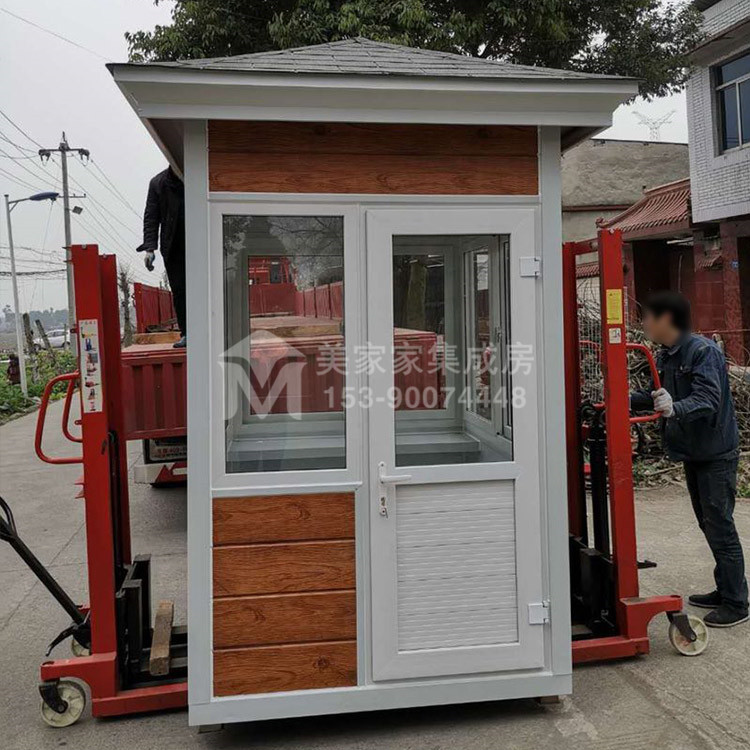 眉山丹棱景区雕花板岗亭产品图3