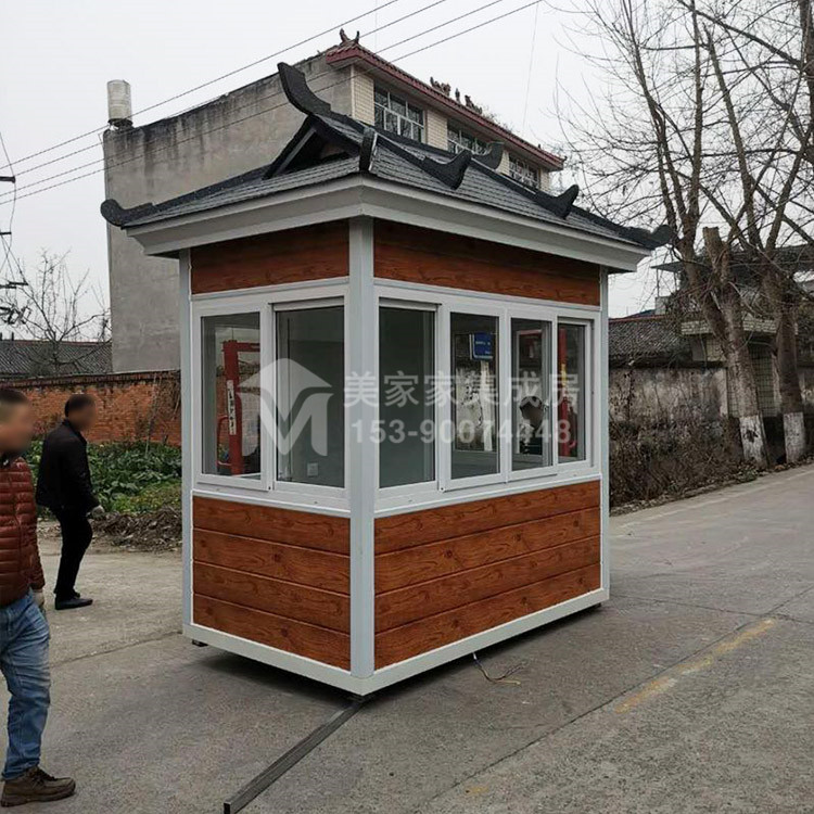 眉山丹棱景区雕花板岗亭产品图1