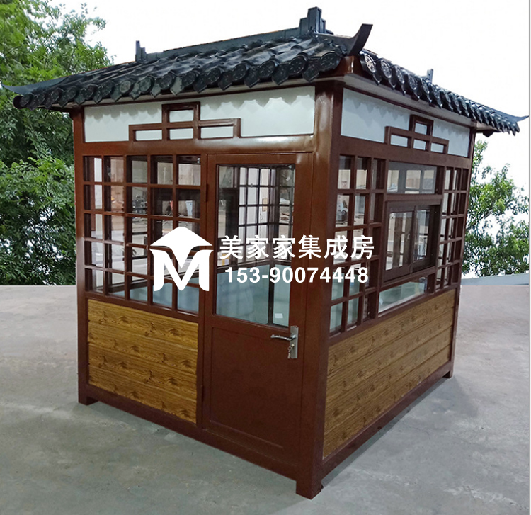 龙泉驿区金属雕花板岗亭产品图3