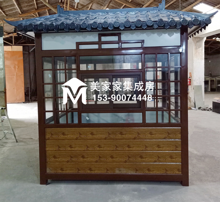 龙泉驿区金属雕花板岗亭产品图2